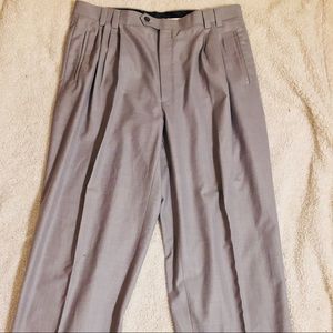 SEAN JOHN Fine Tailoring Men’s Gray Dress Pants.